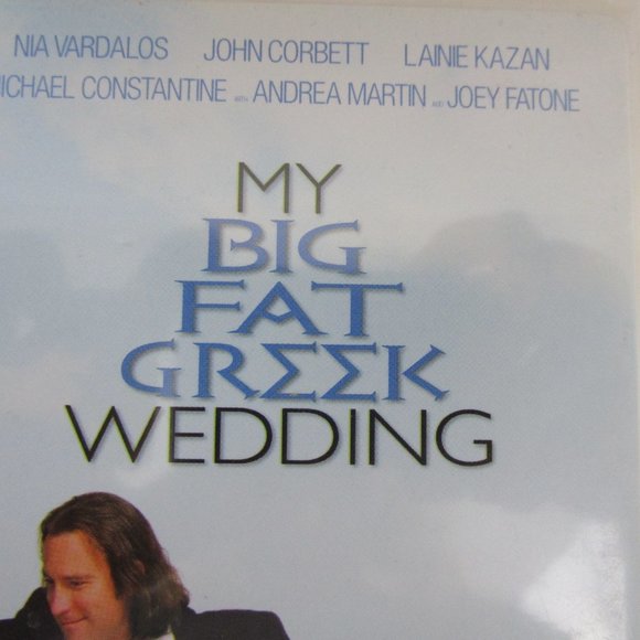 My Big Fat Greek Wedding DVD Nia Vardalos, John Corbett, Lane Kazan - Picture 2 of 5